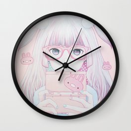 Gamer Girl 4 Wall Clock