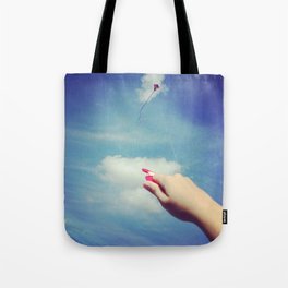 Into The Wind Tote Bag