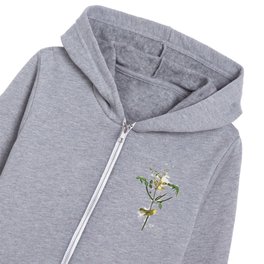 Children's Warbler from Birds of America (1827) by John James Audubon Kids Zip Hoodie