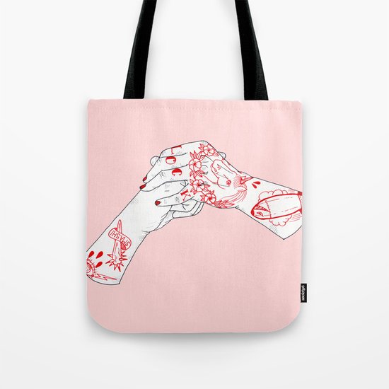 Pop'n'Lock Tote Bag