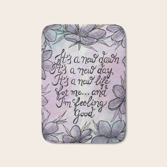 Feeling Good Bath Mat
