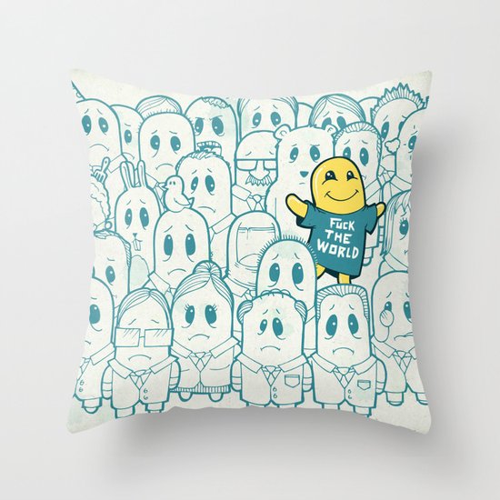 Shining In Shadows Throw Pillow