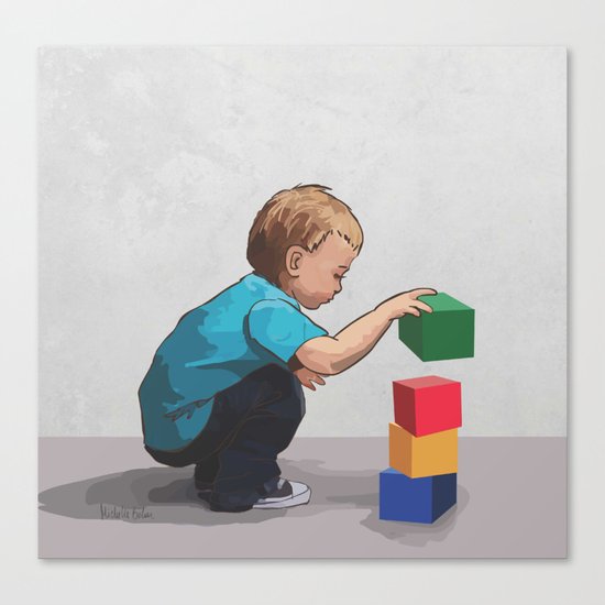 Just playing Canvas Print