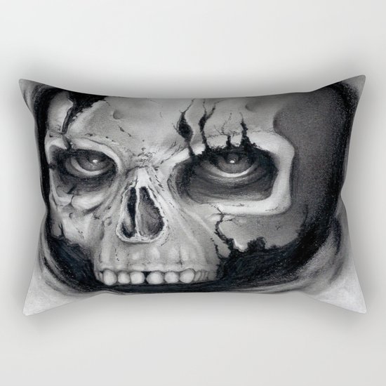 Skull Rectangular Pillow