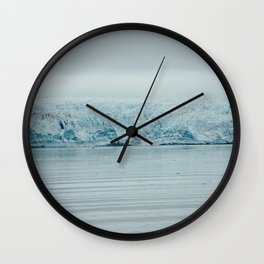 Alaska Glacier II Wall Clock