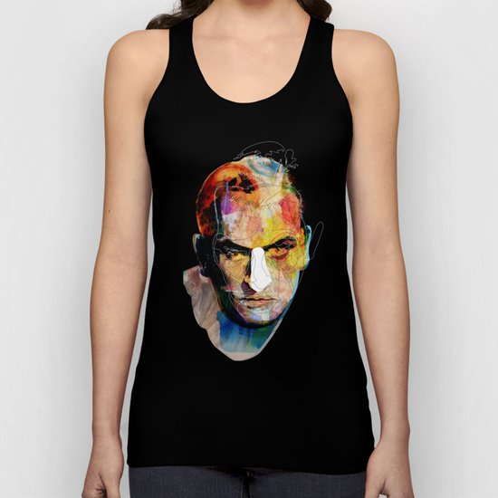 White nose Unisex Tank Top