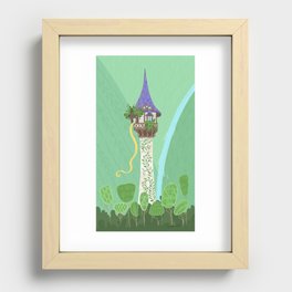 Rapunzel's Tower Recessed Framed Print