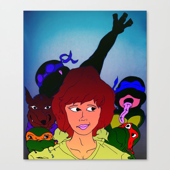 TMNT ~ Family Values Canvas Print