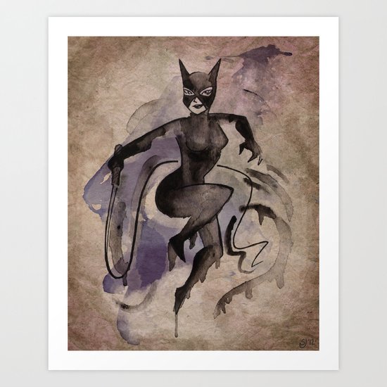Meow Art Print