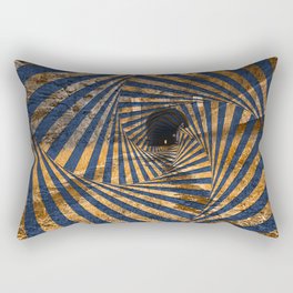 Paw Paw Tunnel - Spiral Psychedelia Rectangular Pillow