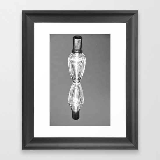 Heart Perfume Framed Art Print