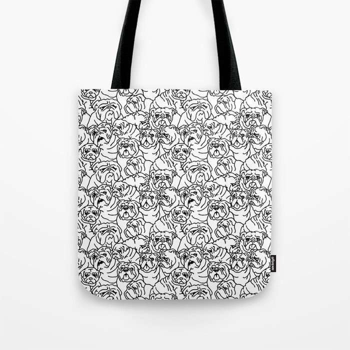 Oh English Bulldog Tote Bag