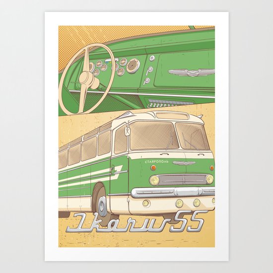 IKARUS 55 Art Print