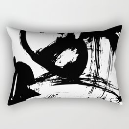 Brushstrokes No.12A by Kathy Morton Stanion Rectangular Pillow