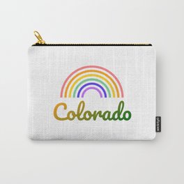 Colorado - I Love Colorado - Rainbow in Colorado Carry-All Pouch