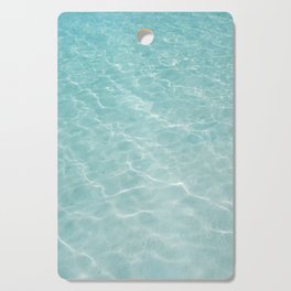 Crystal Clear Soft Turquoise Ocean Dream #1 #wall #art #society6 Cutting Board