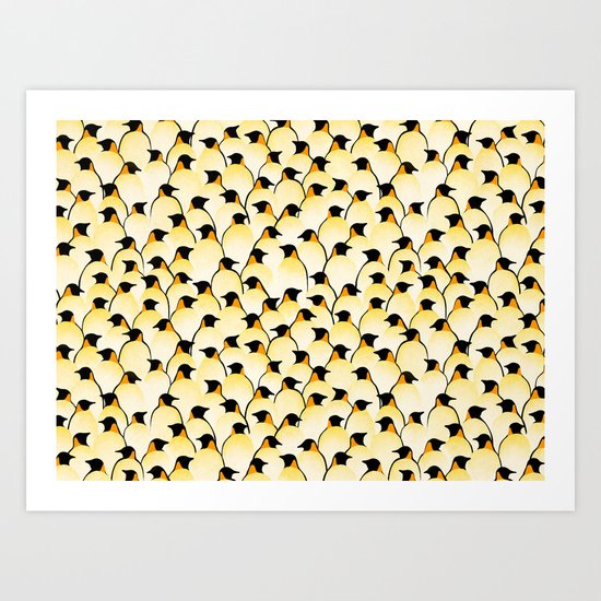 Penguins II Art Print