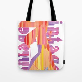 Floral Girls Dress Birthday Gift For Women Tote Bag