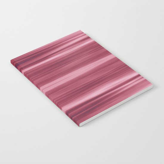 Abstraction Serenity in Rose Notebook