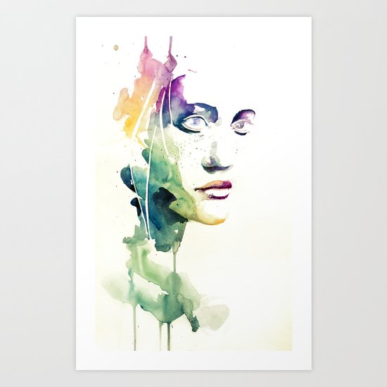 non vedi niente - niente Art Print