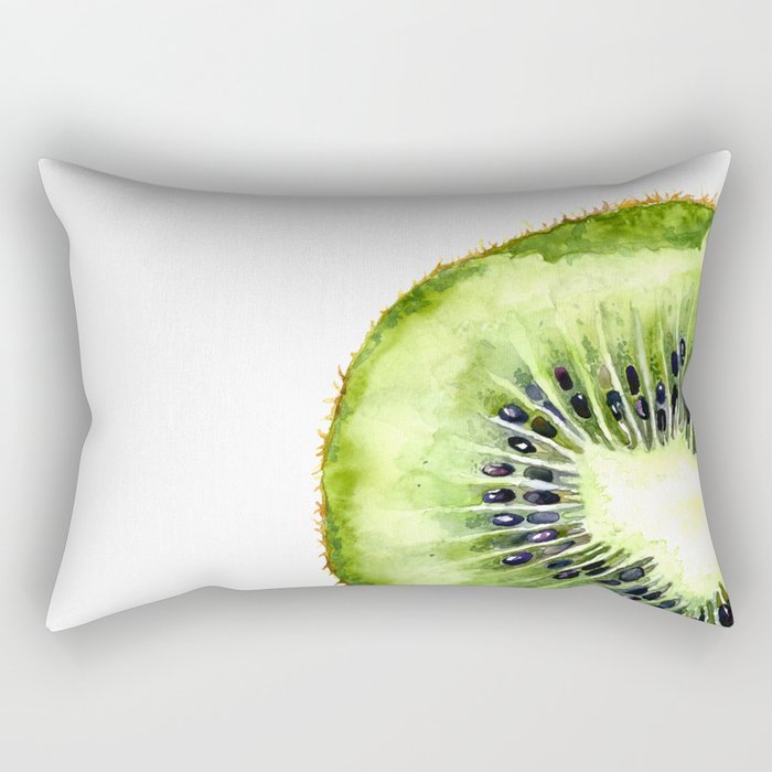 Kiwi Slice Rectangular Pillow