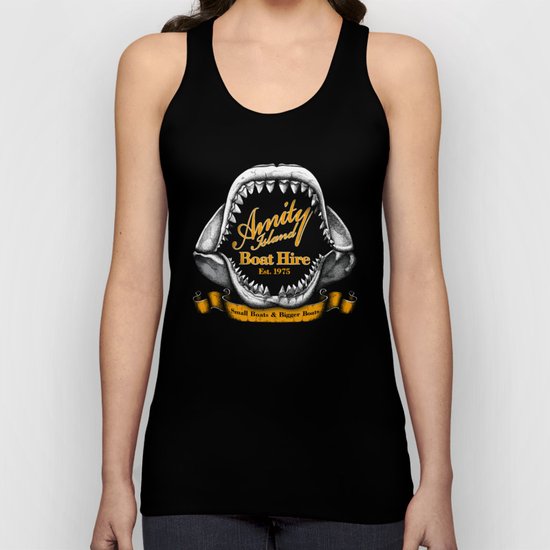 Amity Island Boat Hire Unisex Tank Top