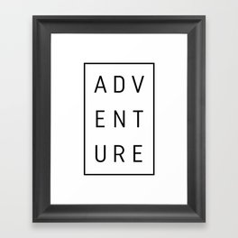 Adventure Framed Art Print