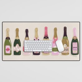 French Champagne Collection – Pink & Green Desk Mat