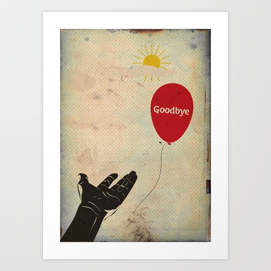 Goodbye Art Print