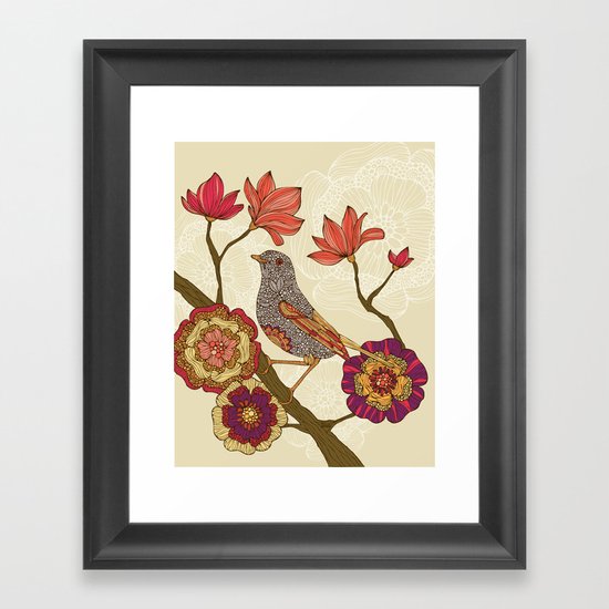 Frisky Christy Framed Art Print