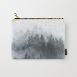 Redwood National Park Forest Fog Carry-All Pouch | Redwood, Foggy, Nationalpark, Forest, Adventure, Photo, Mountains, Woods, Trees 