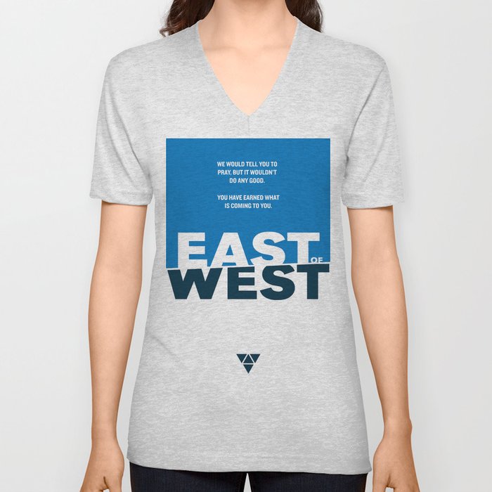 East of West V Neck T Shirt