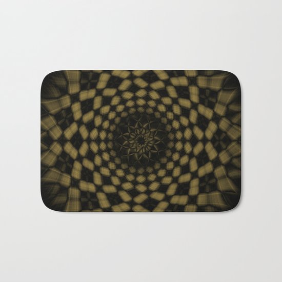 Golden Funnel Bath Mat