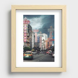 Chinatown - Bangkok - Thailand Recessed Framed Print