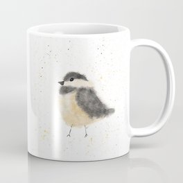 Whimsical Watercolor Chickadee Coffee Mug