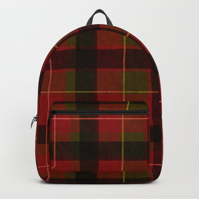 Christmas Plaid Backpack