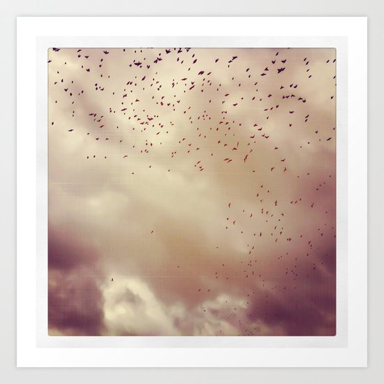 flock Art Print