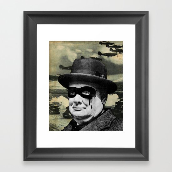 Churchill Framed Art Print