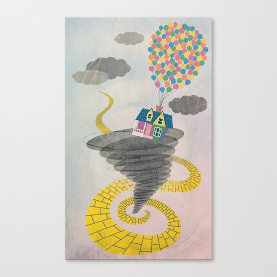 The Wizard of Up Canvas Print