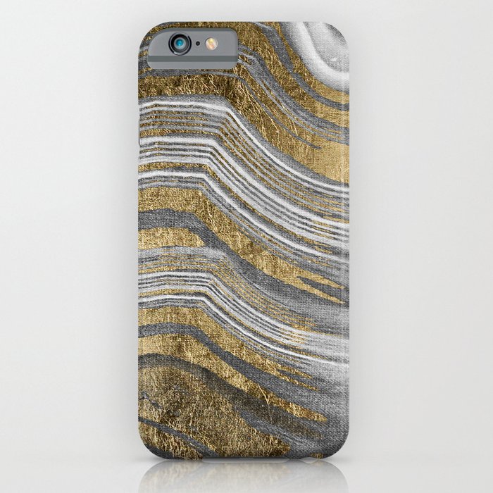 Abstract paint modern iPhone Case