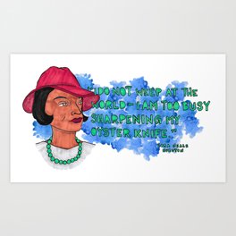 Zora Neale Hurston Art Print