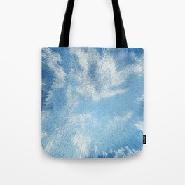 Baby blue sky pixel art Tote Bag