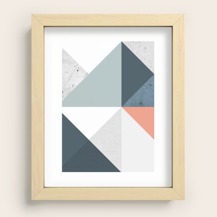 Modern Geometric 12 Art Print by The Old Art Studio | Society6