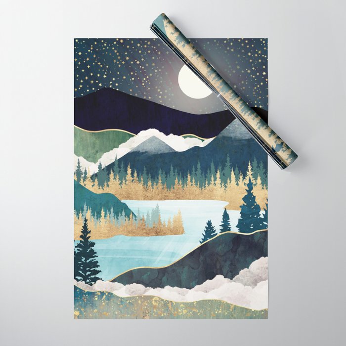 Star Lake Wrapping Paper