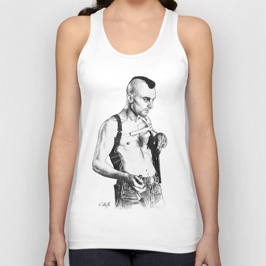 Taxi driver Robert de niro Unisex Tank Top