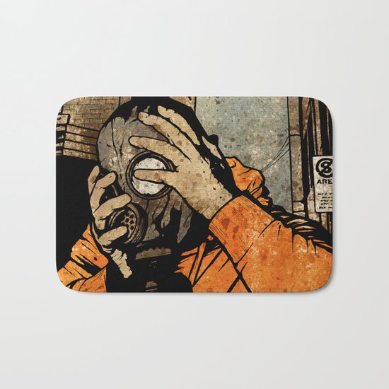 Leroy And The Five Dancing Skulls Of Doom Bath Mat