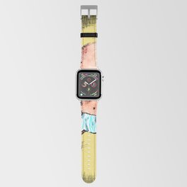 Quirky Octopus Orange Yellow Apple Watch Band