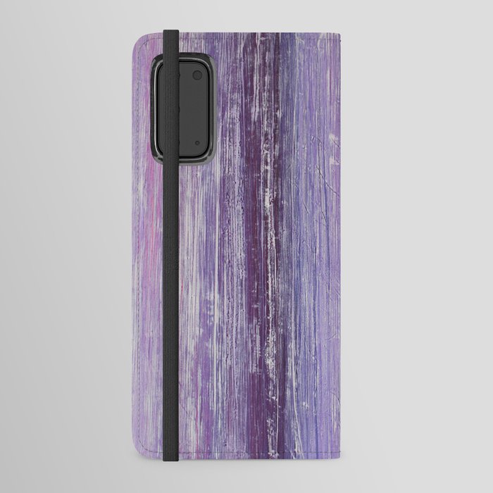 Purple Woodland Android Wallet Case