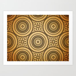Kaleidoscope - Colletta-fabric-Pattern11 Art Print