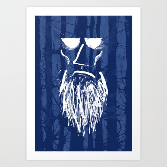 Old Man of the Woods Art Print
